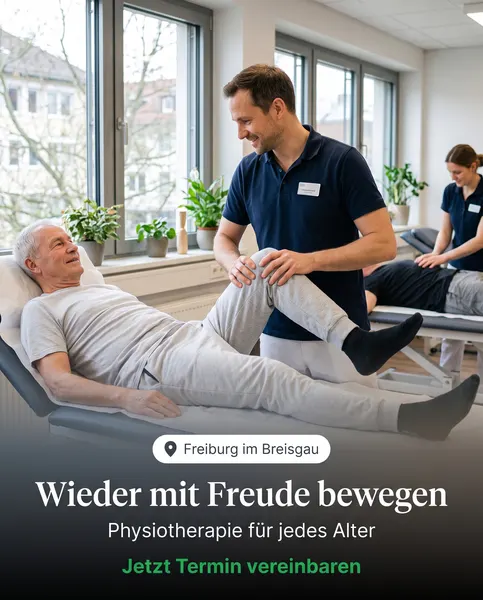Anzeige Physiotherapie, Vorlage Termin-Aufruf