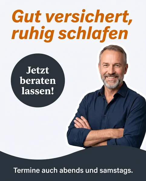 Anzeige Versicherung, Vorlage Person + Kreis